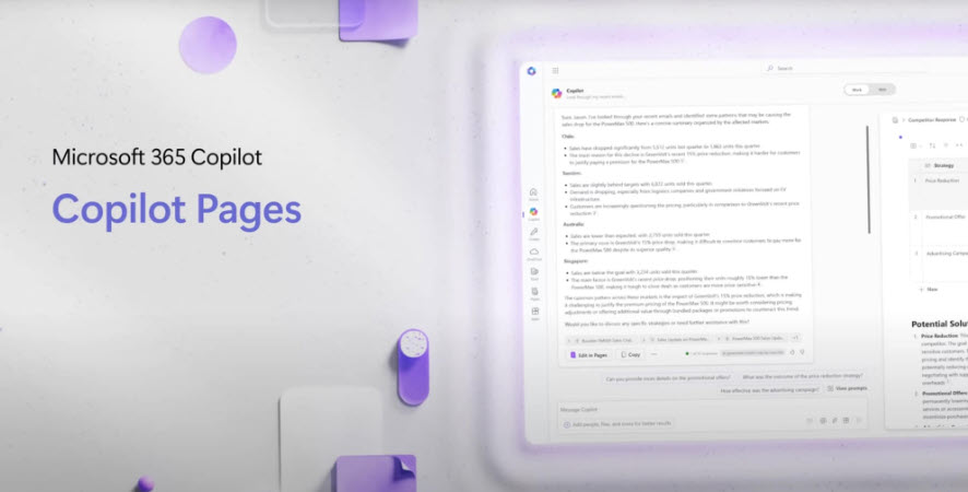 M365 Copilot – Copilot Pages